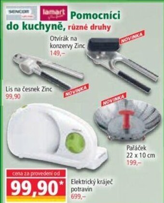 Norma lamart Pomocníci do kuchyně, různé druhy nabídka