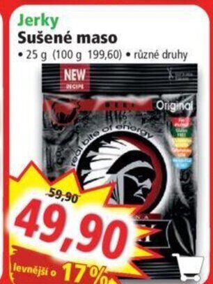 Norma Jerky Sušené maso nabídka
