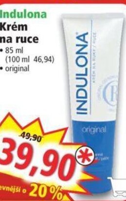 Norma Indulona Krém na ruce nabídka