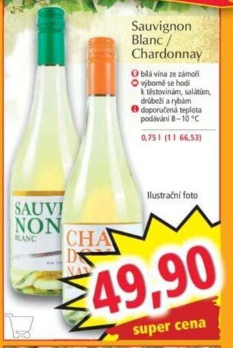Norma Sauvignon Blanc/ Chardonnay nabídka