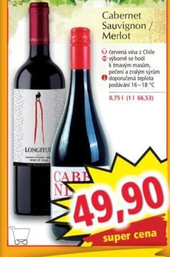 Norma Cabernet Sauvignon Merlot nabídka