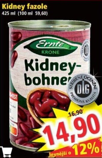 Norma Kidney fazole 425 ml (100 ml 59,60) nabídka