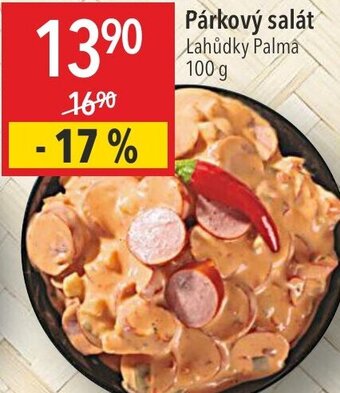 Globus Párkový salát Lahůdky Palma 100 g nabídka