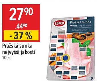 Globus Pražská šunka nejvyšší jakosti 100 g nabídka