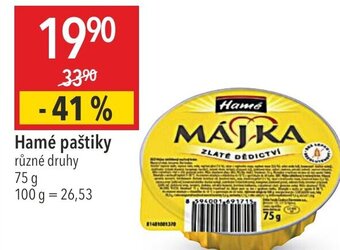 Globus Hamé paštiky různé druhy nabídka