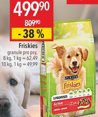Globus Friskies granule pro psy nabídka