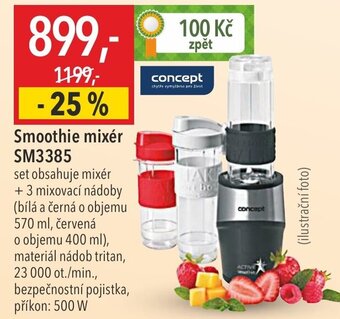 Globus Smoothie mixér SM3385 nabídka