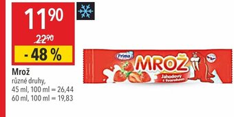 Globus Mrož různé druhy, nabídka