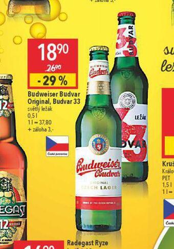 Globus Pivo budweiser budvar nabídka