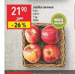 Globus Jablka nabídka