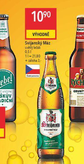 Globus Pivo svijanský máz nabídka