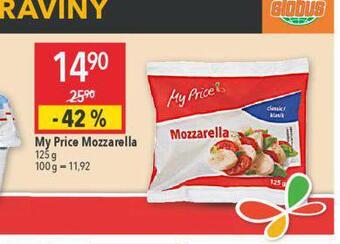 Globus Mozzarella sýr nabídka