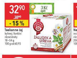 Globus Teekanne čaj nabídka