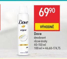 Globus Dove deodorant nabídka