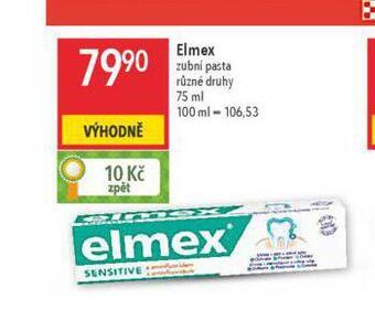 Globus Elmex zubní pasta nabídka