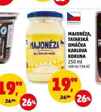 Penny Market Tatarská omáčka nabídka