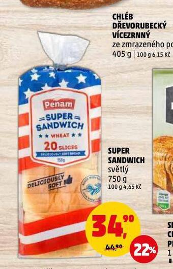 Penny Market Super sandwich nabídka