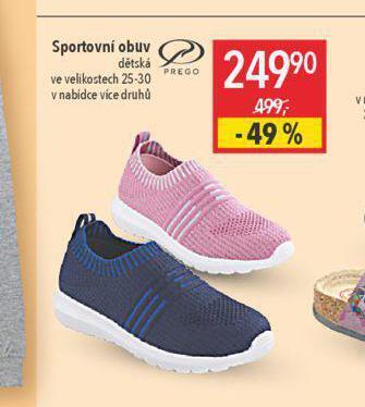Globus Sportovní obuv nabídka