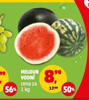 Penny Market Meloun vodní nabídka