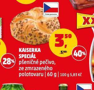 Penny Market Kaiserka speciál nabídka