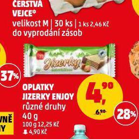 Penny Market Oplatky jizerky nabídka