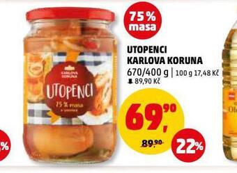 Penny Market Utopenci nabídka