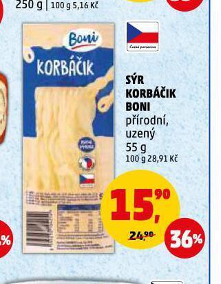 Penny Market Sýr korbáčik nabídka