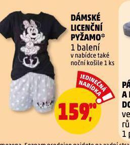 Penny Market Dámské pyžamo nabídka