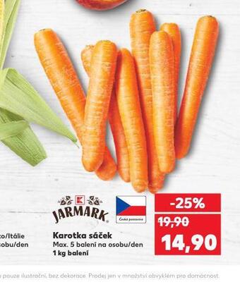 Kaufland Karotka sáček nabídka