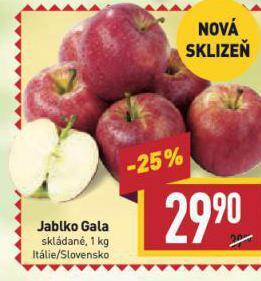 Billa Jablko nabídka