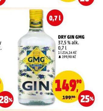 Penny Market Dry gin gmg nabídka