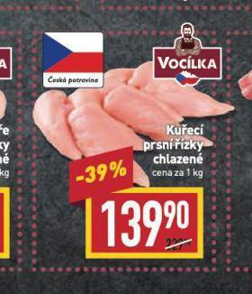 Billa Kuřecí prsní řízky nabídka