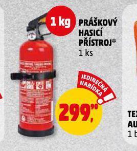 Penny Market Práškový hasicí přístroj nabídka