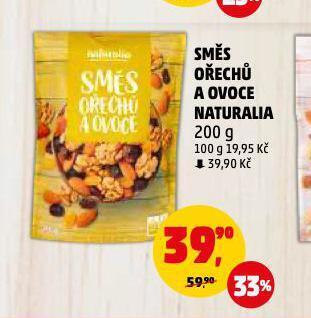 Penny Market Směs ořechů a ovoce nabídka
