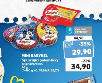 Kaufland Mini babybel nabídka