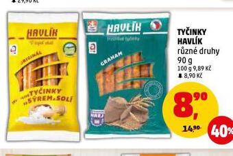 Penny Market Tyčinky havlík nabídka