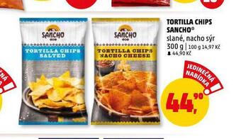 Penny Market Tortilla chips sancho nabídka