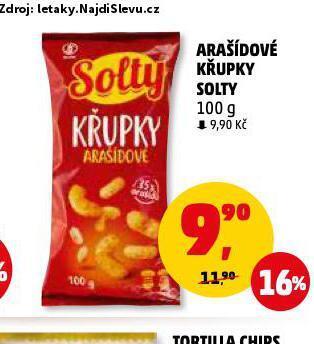 Penny Market Arašídové křupky nabídka