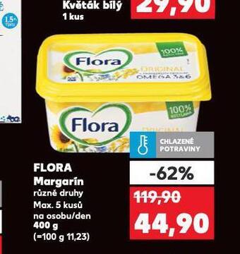 Kaufland Flora margarín nabídka