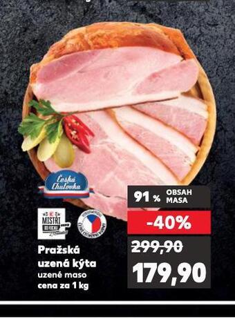 Kaufland Pražská uzená kýta nabídka