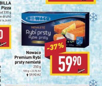 Billa Nowaco rybí prsty nabídka