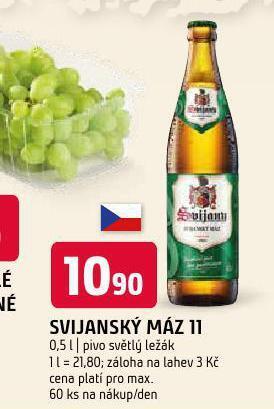 Terno Pivo svijanský máz nabídka