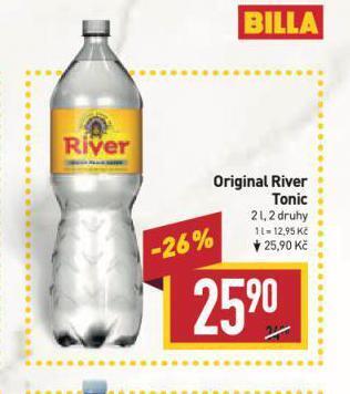 Billa Original river tonic nabídka