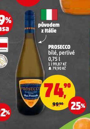 Penny Market Prosecco nabídka