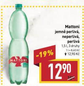 Billa Mattoni nabídka