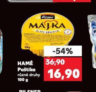 Kaufland Hamé paštika nabídka