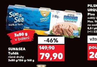Kaufland Sun & sea tuňák nabídka