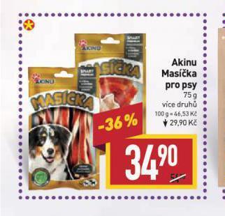 Billa Akinu masíčka pro psy nabídka