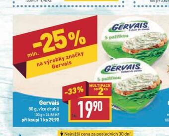 Billa Gervais nabídka