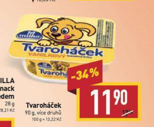 Billa Tvaroháček nabídka